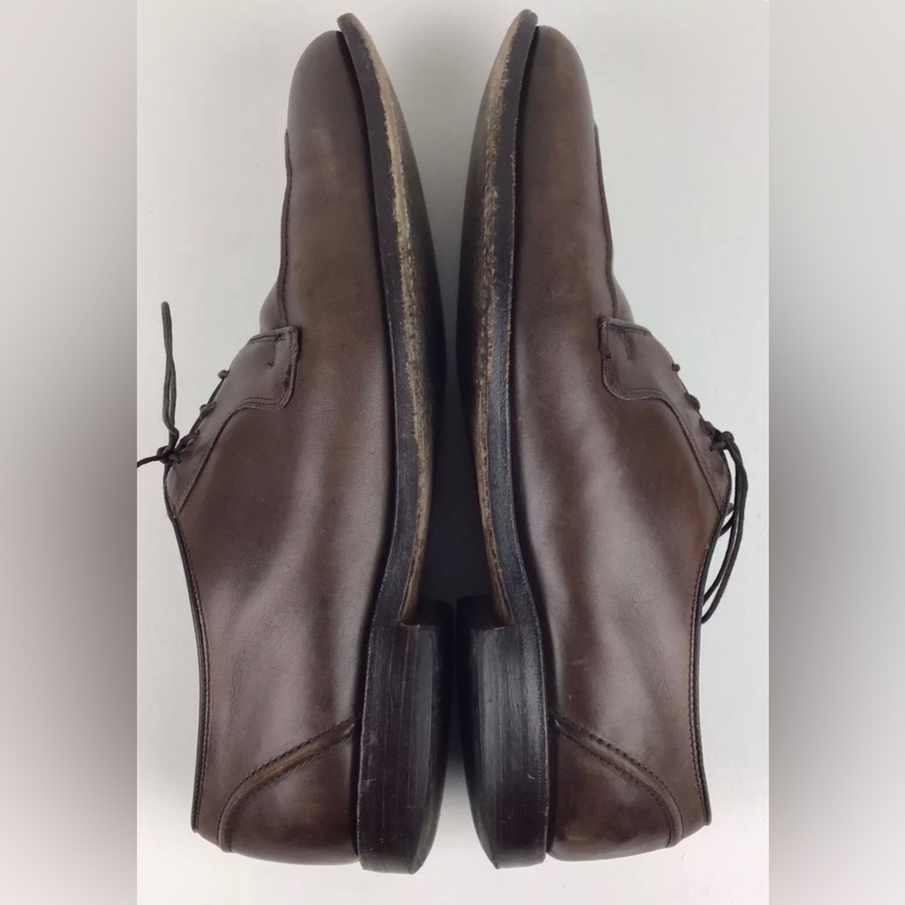 Allen Edmonds Hancock split toe shoes men’s 12 D brown - Picture 7 of 9